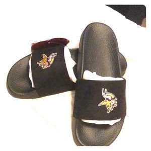 Minnesota Vikings Ladies Slide on Sandals